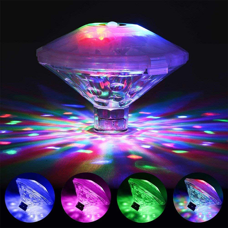 RGB 수중 플로팅 LED 디스코 라이트, 글로우 쇼  - Pond Light Submersible 리뷰 및 가격