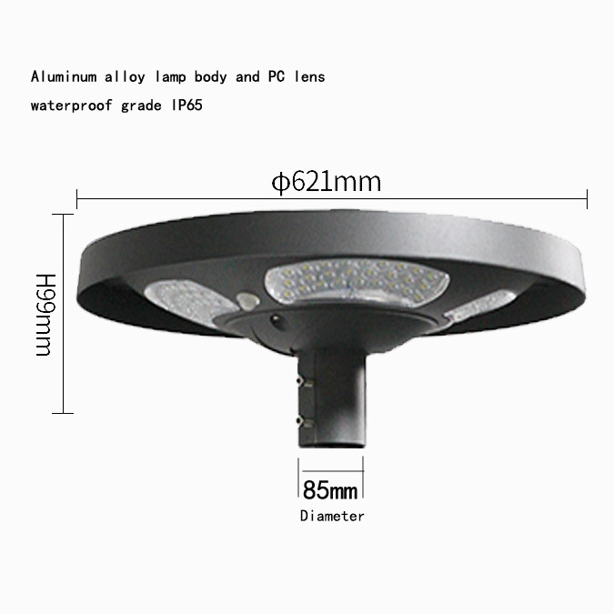 방수 IP65 UFO 태양광 LED 정원 가로등 30W - Outdoor Lighting For Garden 리뷰 및 가격