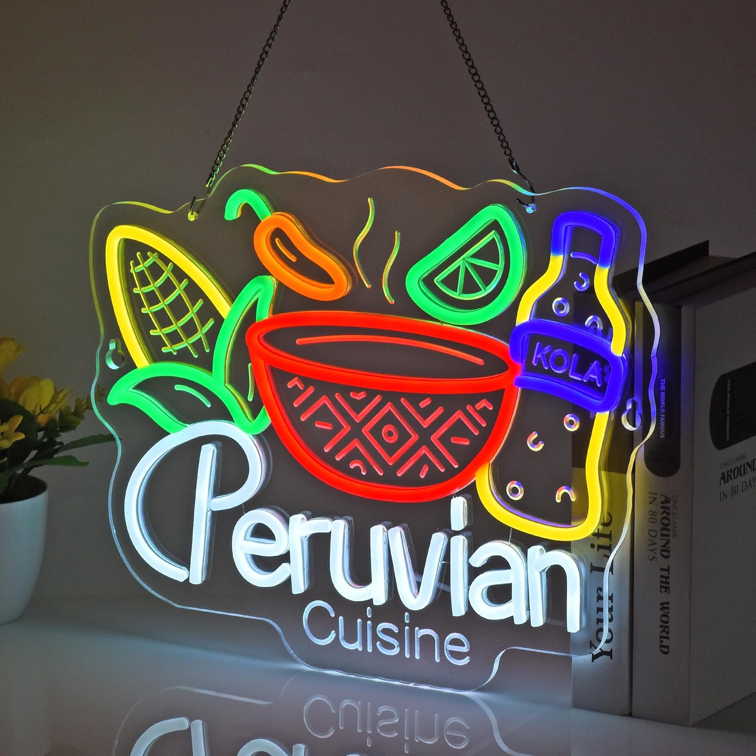 페루 요리 LED 네온사인 USB 라틴 아메리카 레스토 - Outdoor Lighting Restaurant 리뷰 및 가격