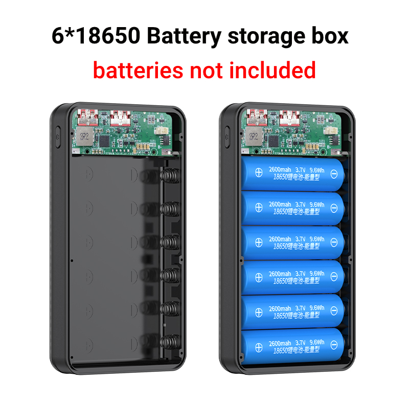 18650 배터리 홀더 22.5W 빠른 충전 DIY 모 - Outdoor Lighting Battery Operated 리뷰 및 가격