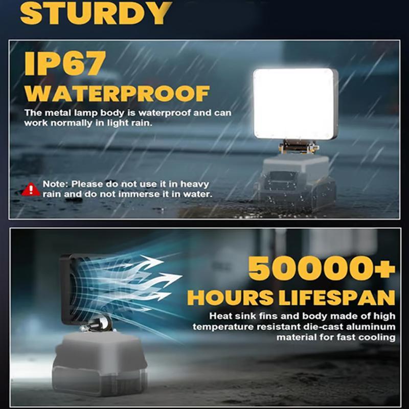 2PCS 새로운 유용한 21V 전동 공구 액세서리 LE - Outdoor Lighting Battery Powered 리뷰 및 가격