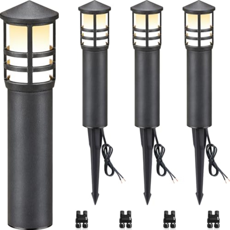 4팩 저전압 경로 조명 3W 3000K 12-24V L - Outdoor Lighting Voltage 리뷰 및 가격