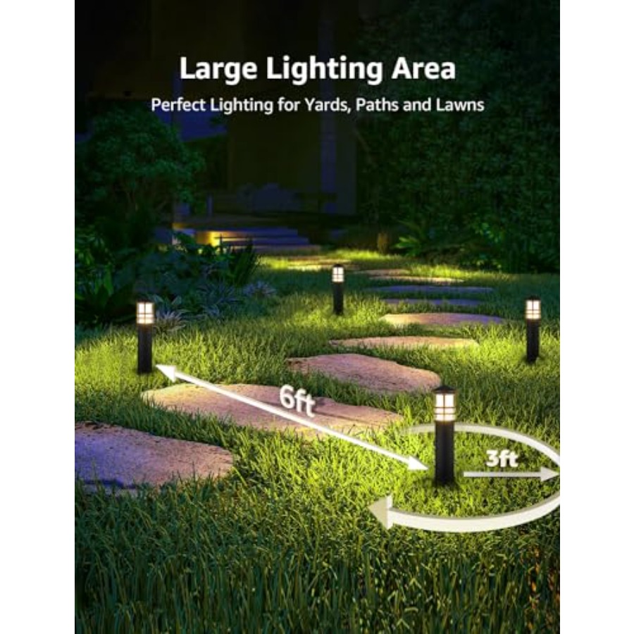 4팩 저전압 경로 조명 3W 3000K 12-24V L - Outdoor Lighting Voltage 리뷰 및 가격