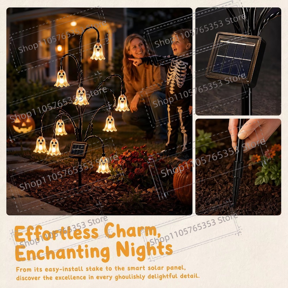할로윈 태양광 랜턴 야외 정원 장식등 빈티지 나무 그루 - Outdoor Lighting Vintage 리뷰 및 가격