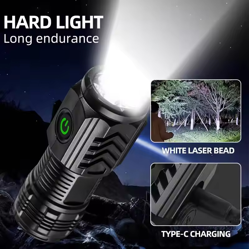 슈퍼 밝은 미니 LED 손전등 토치 충전식 낚시 조명  - Outdoor Lighting House 리뷰 및 가격