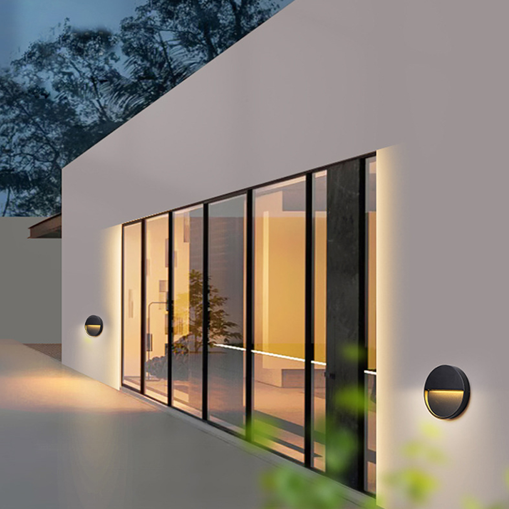 야외 벽 조명 외부 벽등 저전압 방수 원형 발코니 조명 - Outdoor Lighting Voltage 리뷰 및 가격