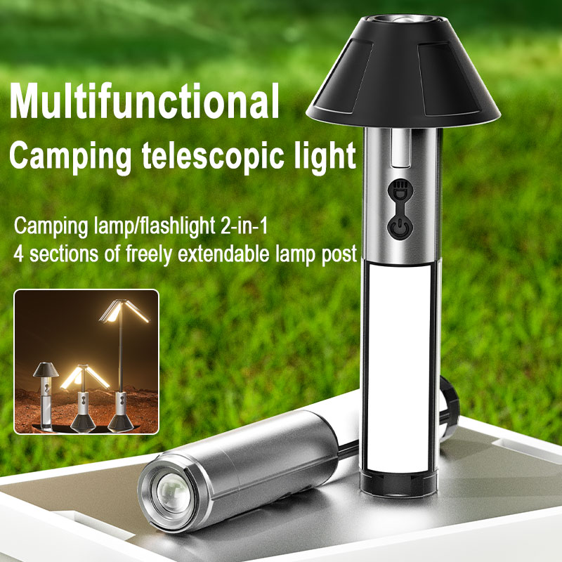 다기능 캠핑 라이트 2 in 1 충전식 텔레스코픽 캠핑 - Outdoor Lighting Pole 리뷰 및 가격
