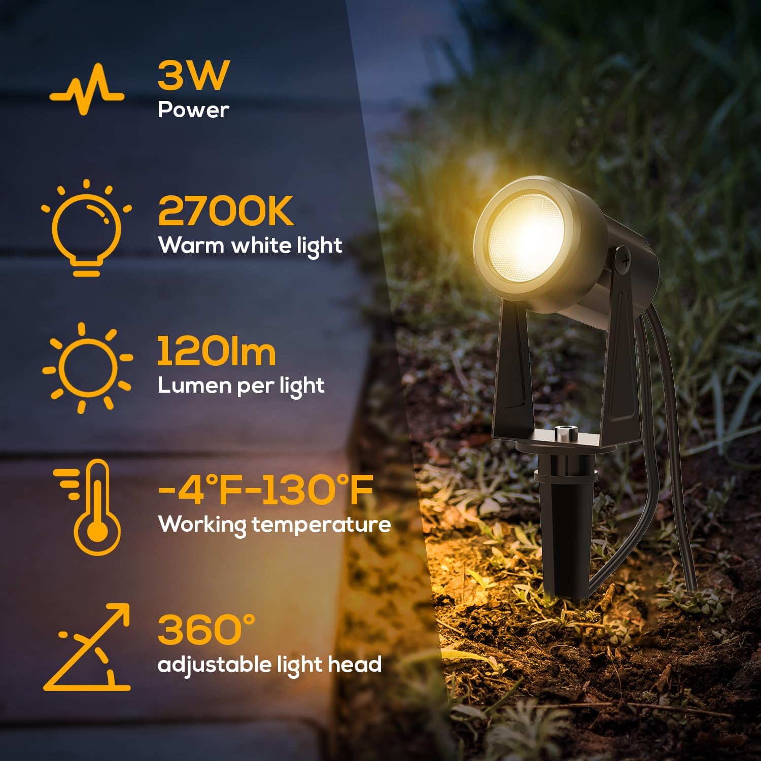 바노드 4-10팩 12V LED 스팟 라이트 야외 조경 - Outdoor Lighting Voltage 리뷰 및 가격
